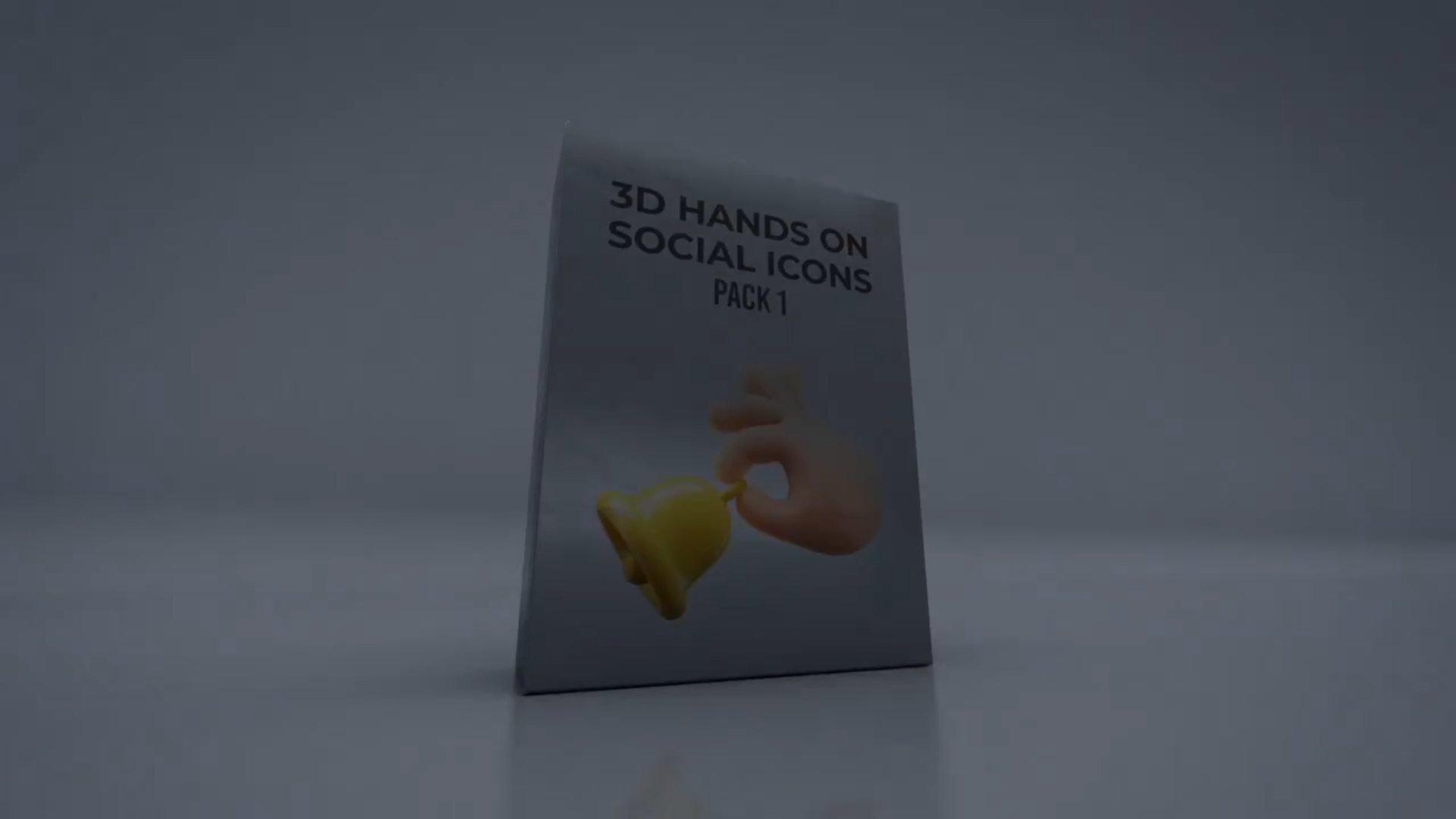 3D Hands On Social Icons Pack 1
