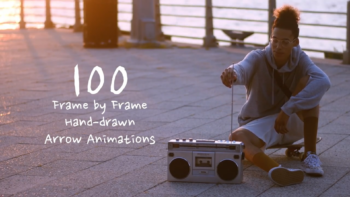 Frame By Frame Hand Drawn Arrows