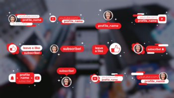 12 Social Lower Thirds