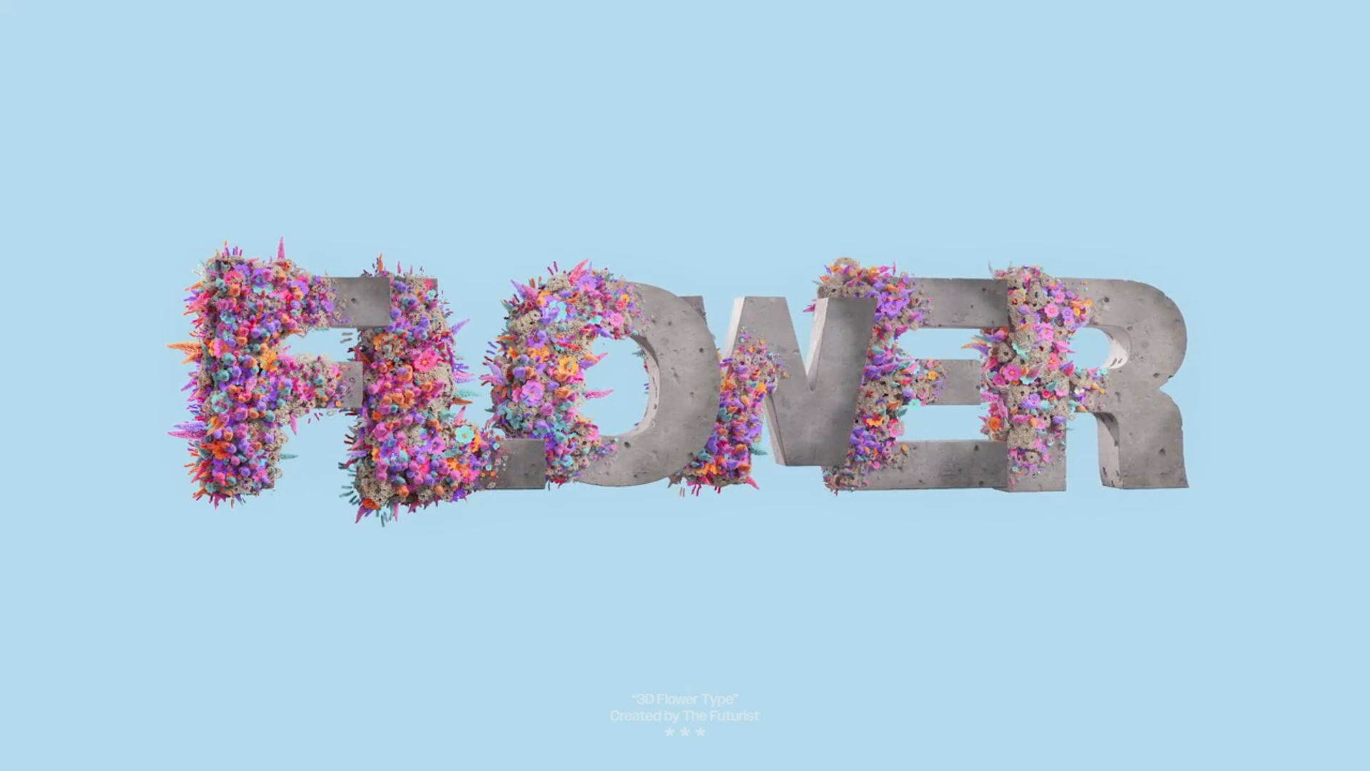 video-capture-3.60seg-1254 Flower 3D Type