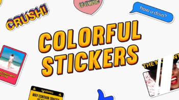 Colorful Stickers Pack