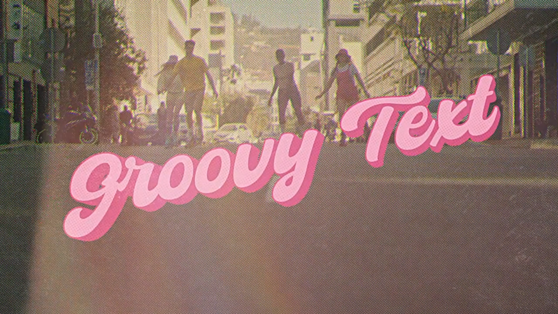 Halftone Retro Reveal