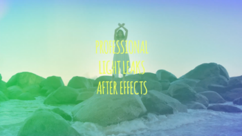 32 Light Leaks and titles pack