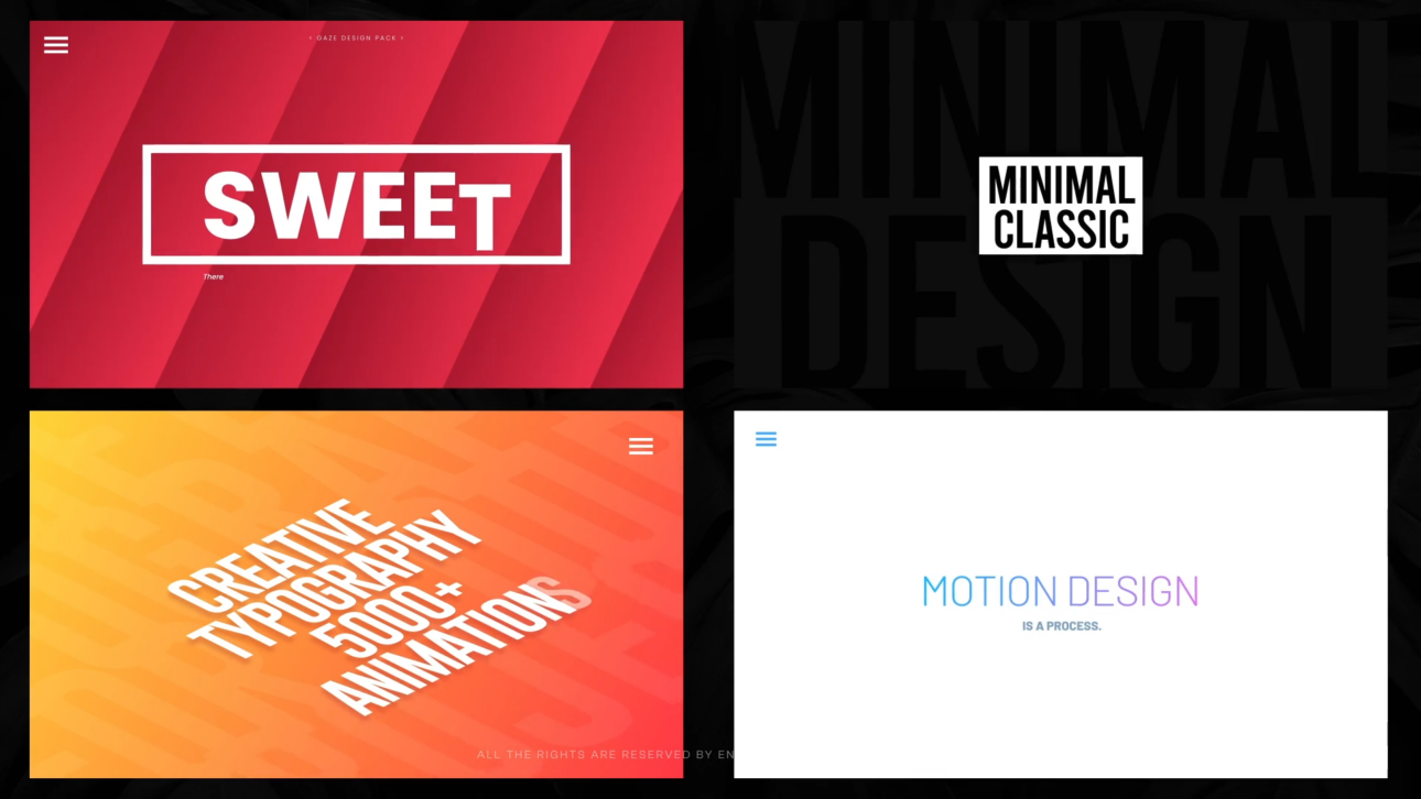 10 Typography Slides IV