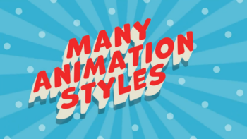 Retro Colorful 3D Title