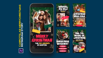 Merry Christmas Instagram Stories