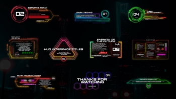 HUD Interface Titles