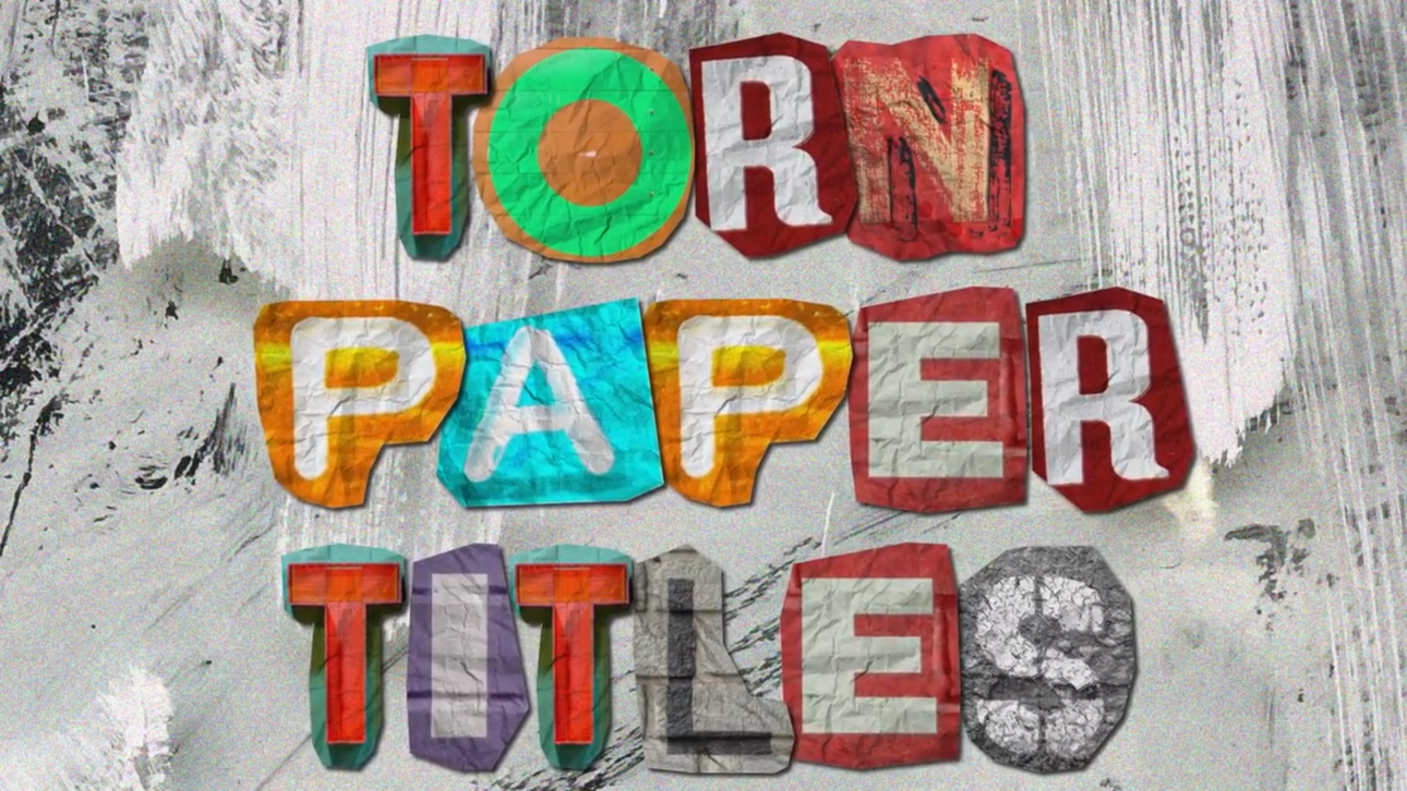 Torn Paper Titles