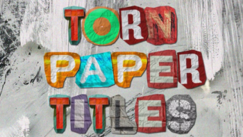 Torn Paper Titles