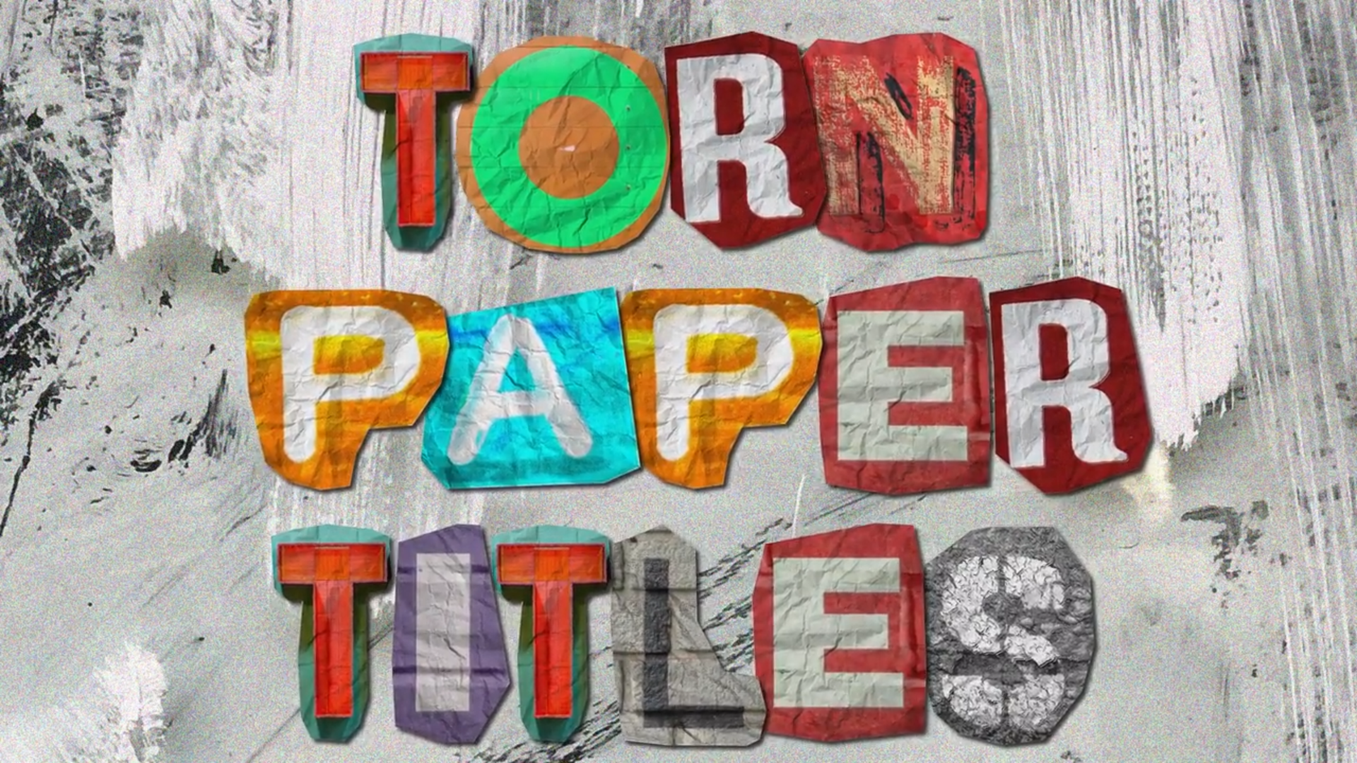 Torn Paper Titles