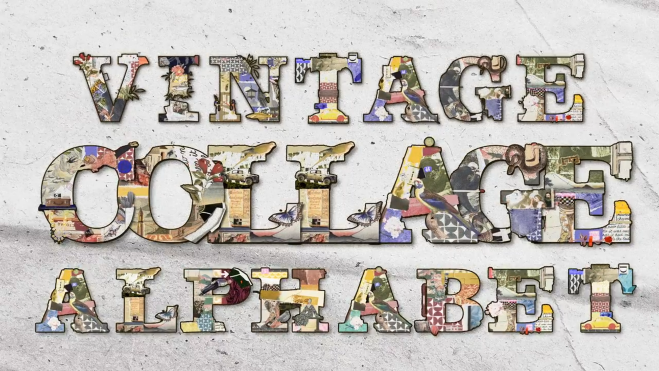 Collage Alphabet