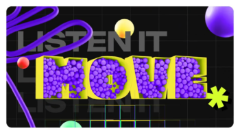 3D Spheres Typography Kit