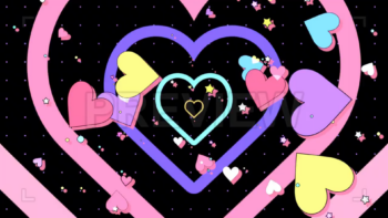 video-capture-0.00seg-9138 Colorful Hearts Pop Loop