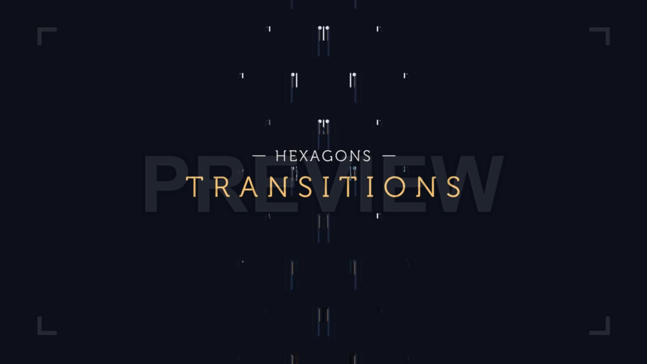 Pack Of Corporate Hexagon Transitions