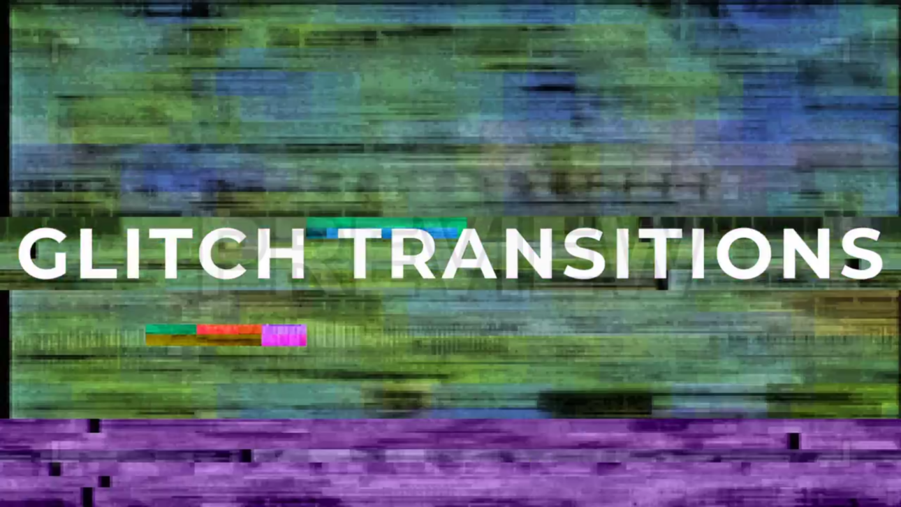 Pack Of Glitch Transition