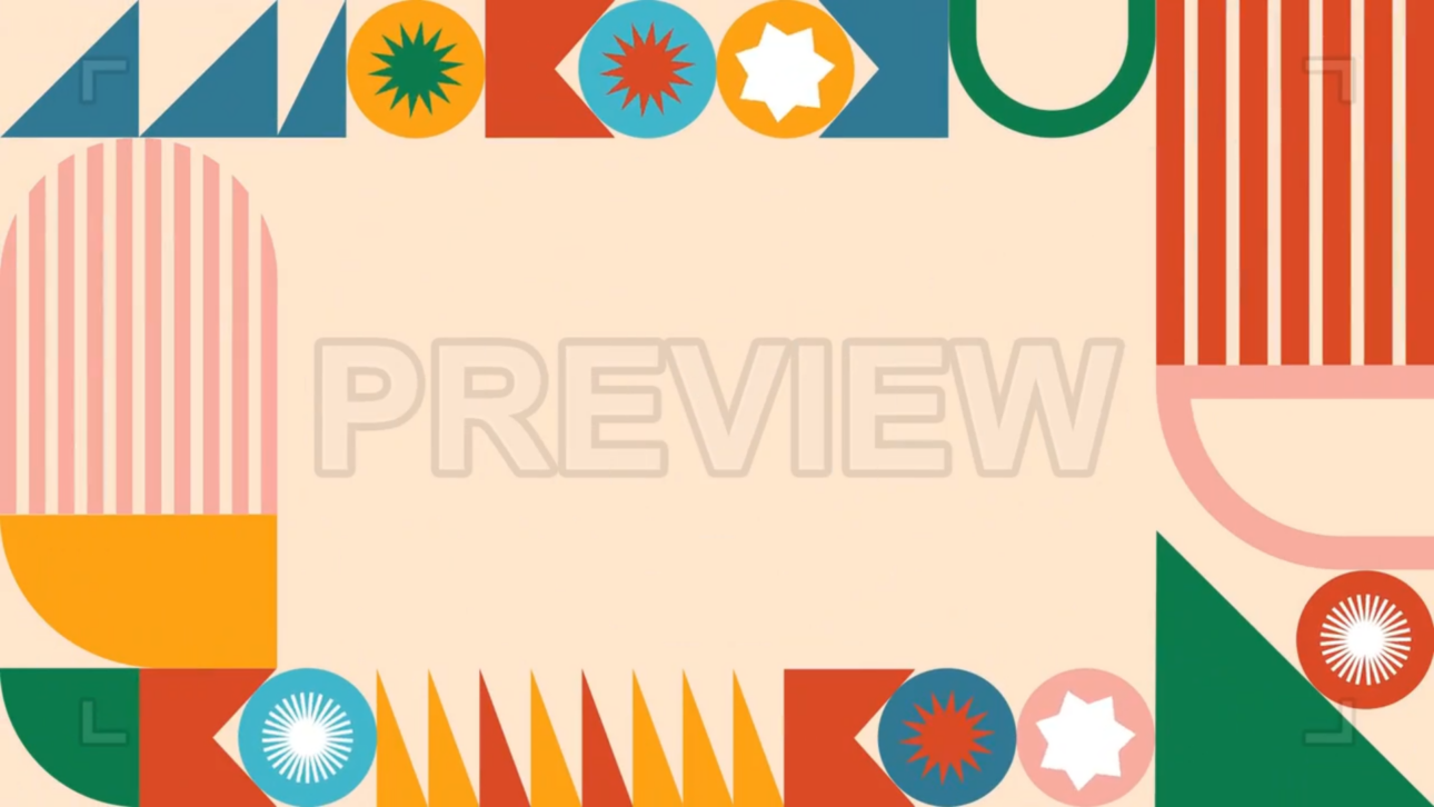 Retro Shapes Transition Pack