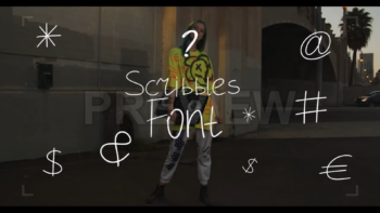 Pack Of Scribble Fonts