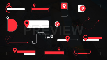Pack Of Location Lower Thirds