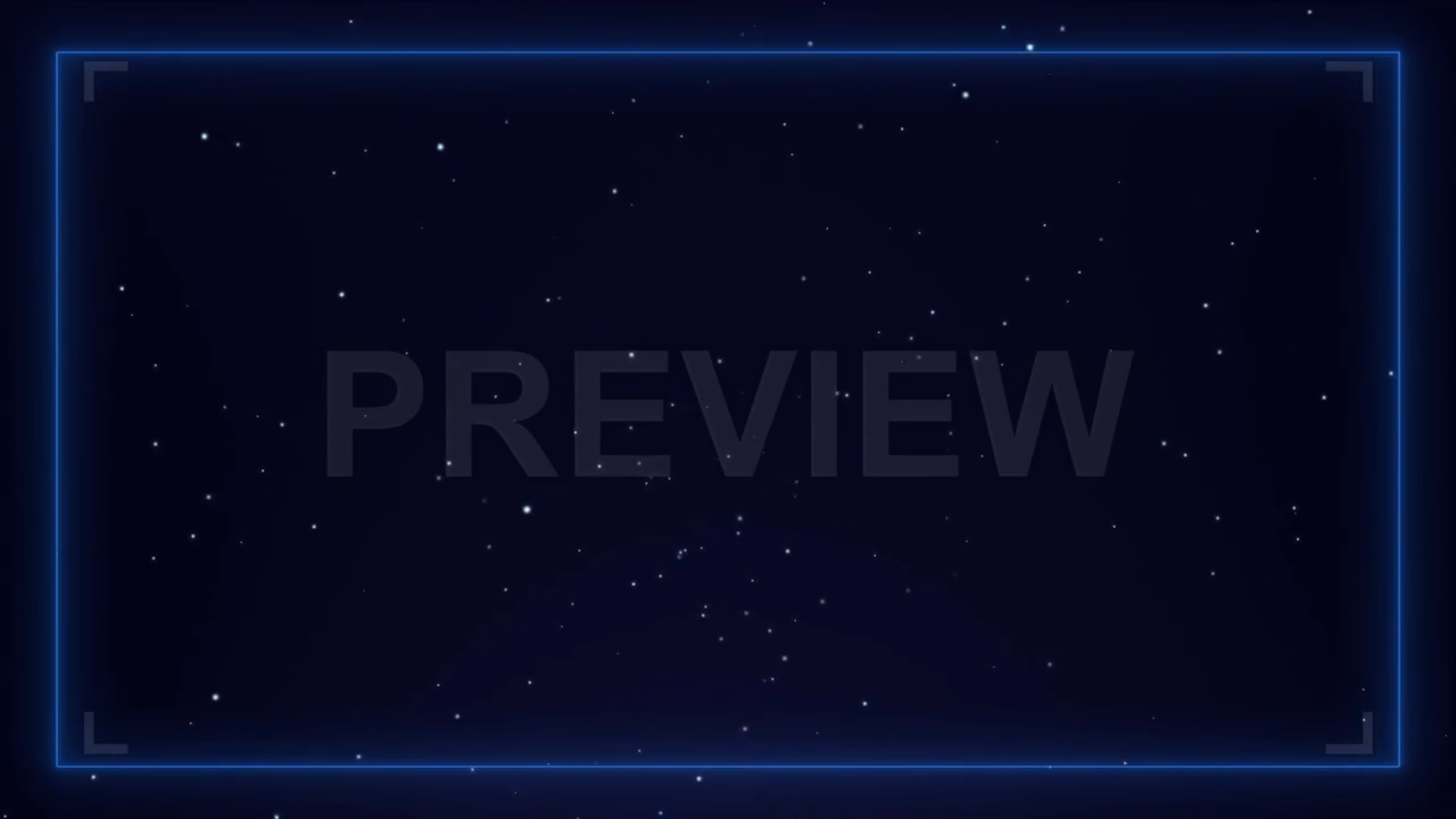 Neon Frame And Particles Pack