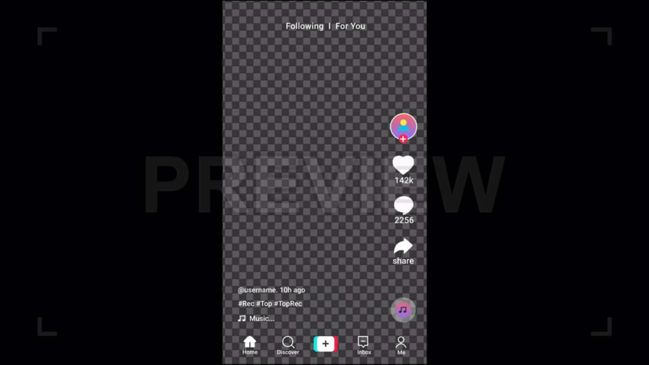 Animated TikTok Interface Pack