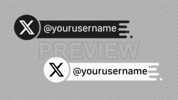 Pack Of Social Media Lower Thirds