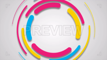 Colorful Circles Frame Loop