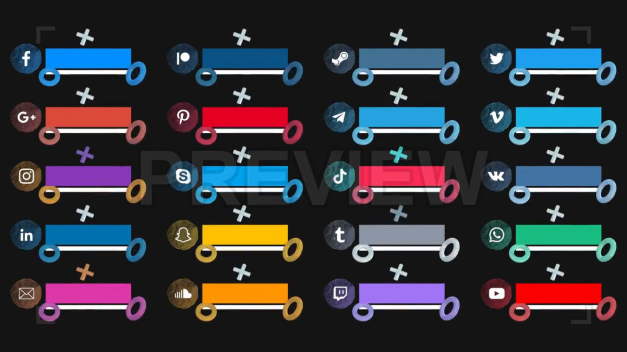 Pack Of Abstract 3D Lower Thirds