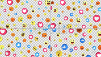 Social Media Emojis On Alpha Pack