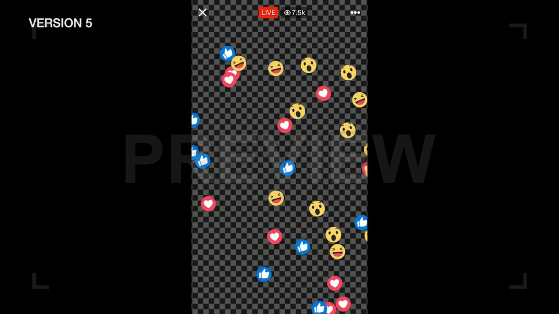 Nature Emoji Sticker Overlays