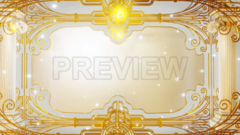 Art Deco Columns Frame