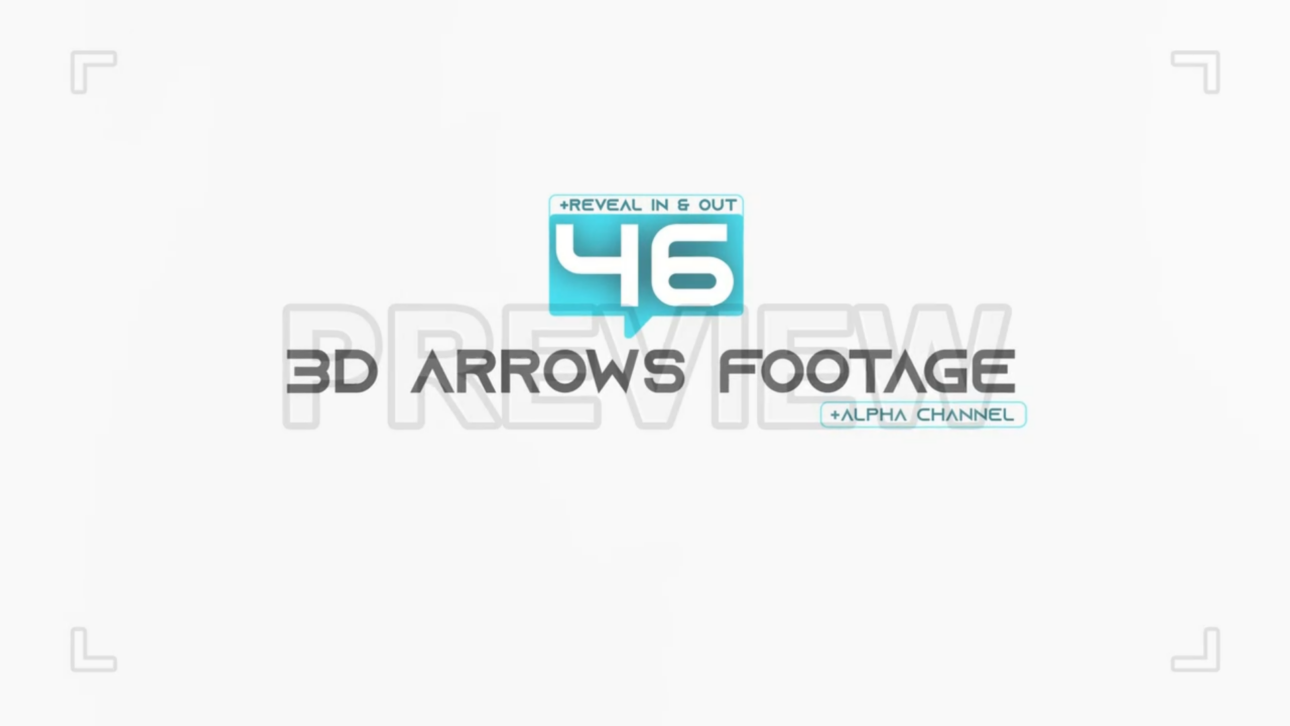 3D Animated Arrows Pack