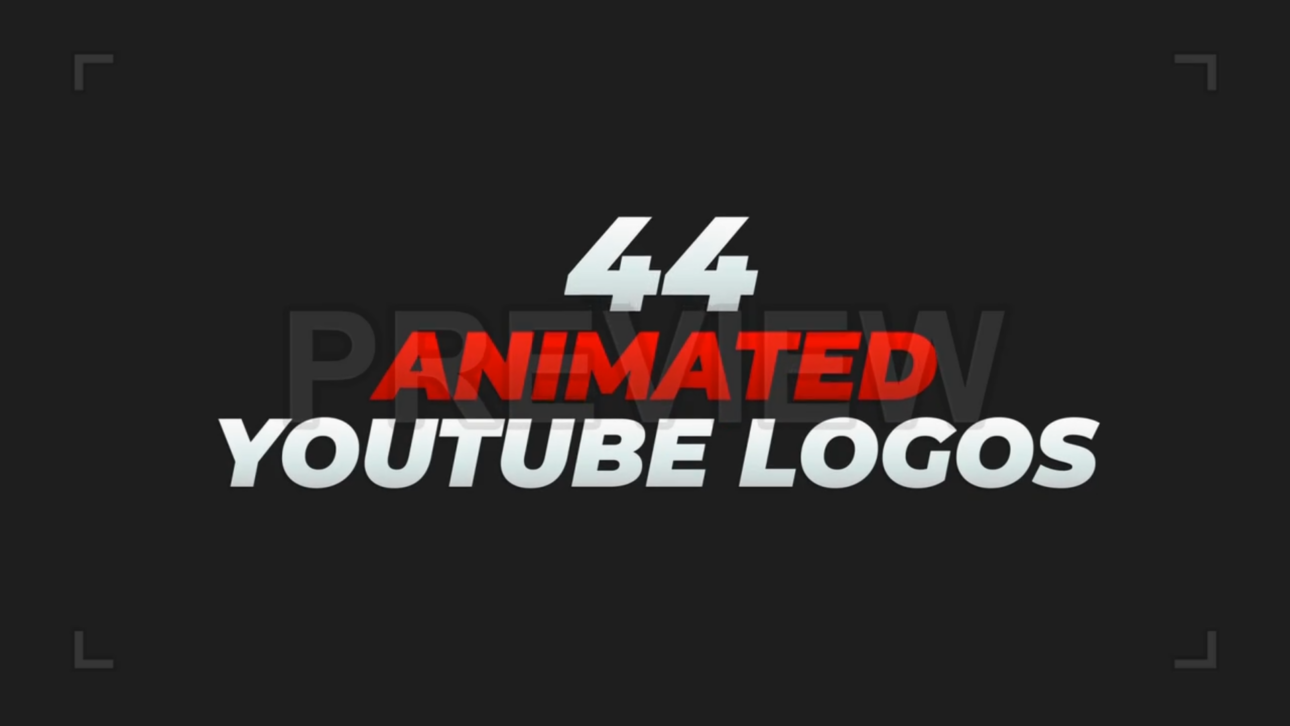 Pack Of Animated YouTube Logos