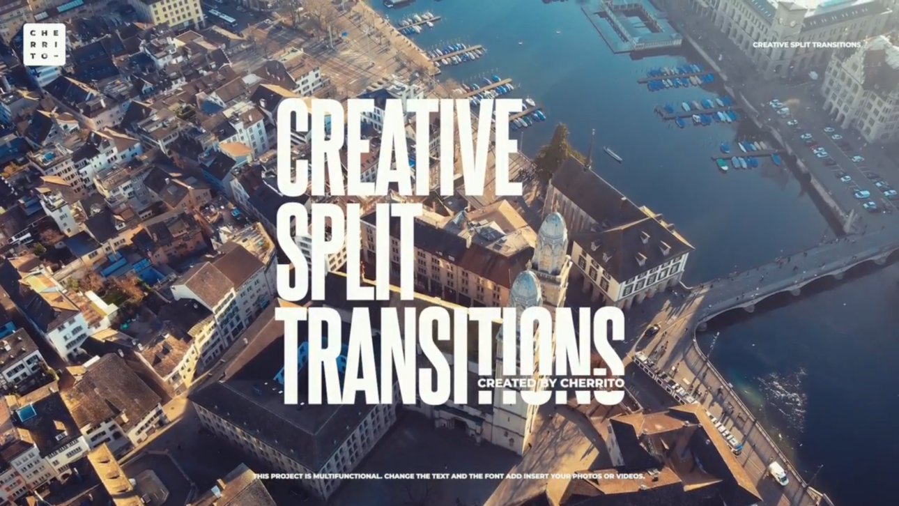 Creative Split Transitions