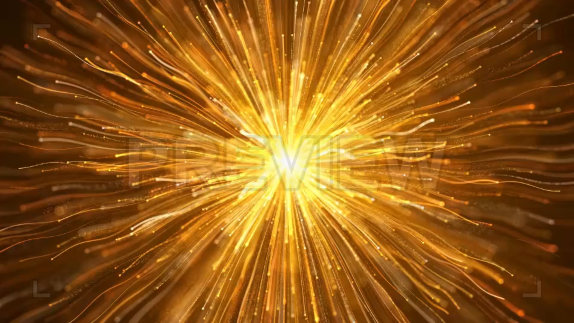 Golden Particle Strips Explosion