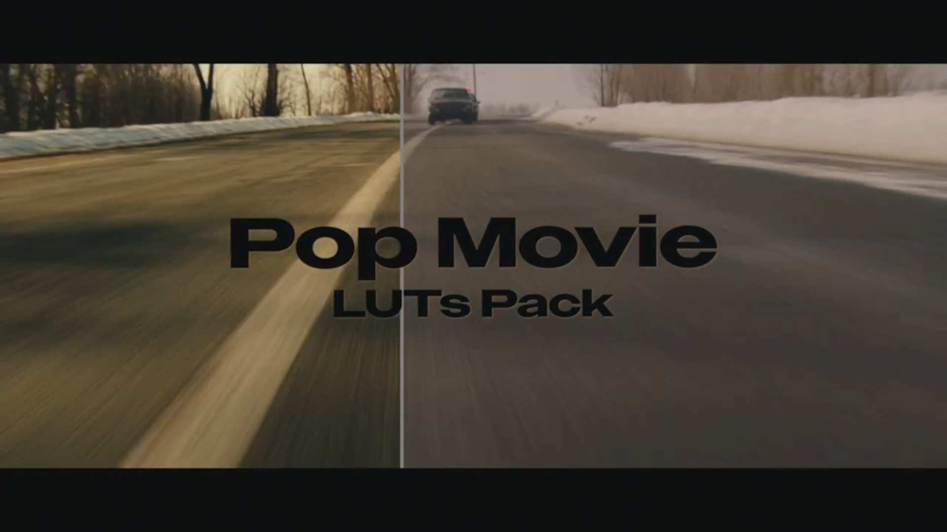 Pop Movie Look LUTs