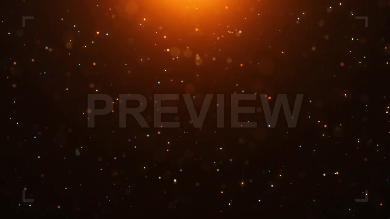 Glowing Particles Background