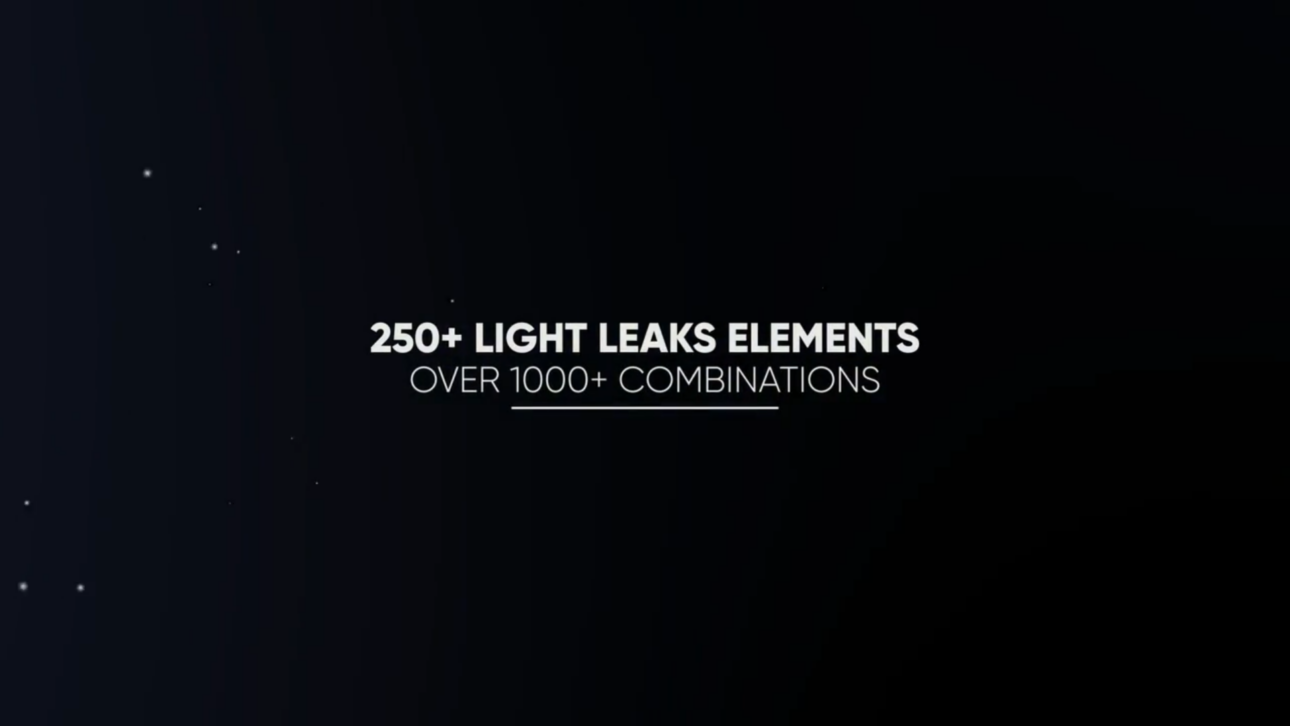 Light Leaks Constructor - 250+ Elements