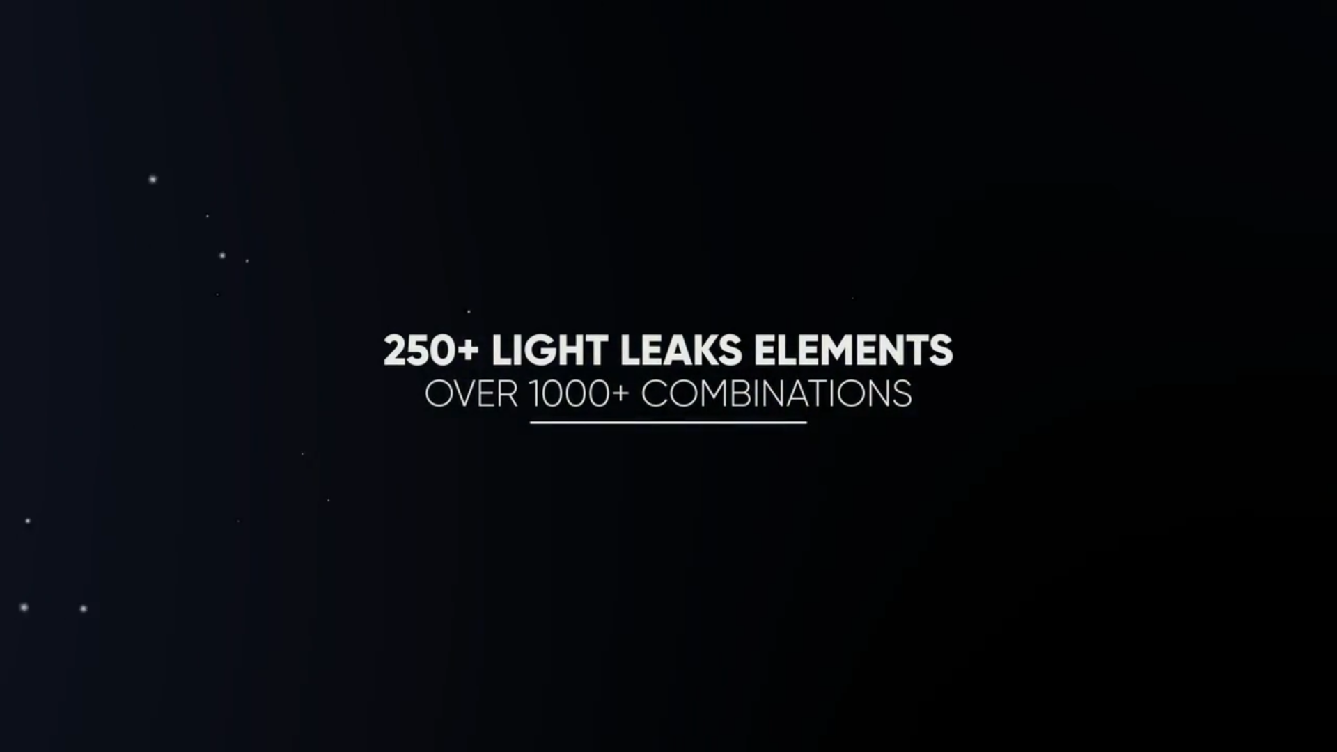 Light Leaks Constructor - 250+ Elements