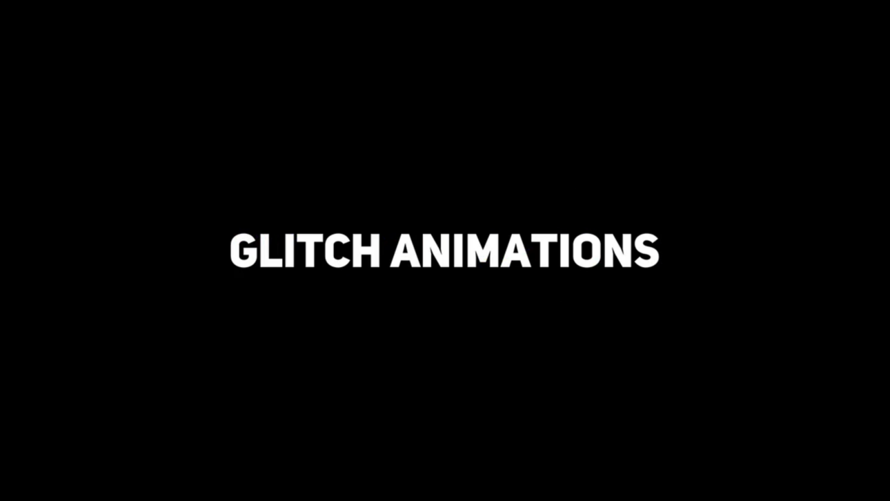 Glitch Text Transitions