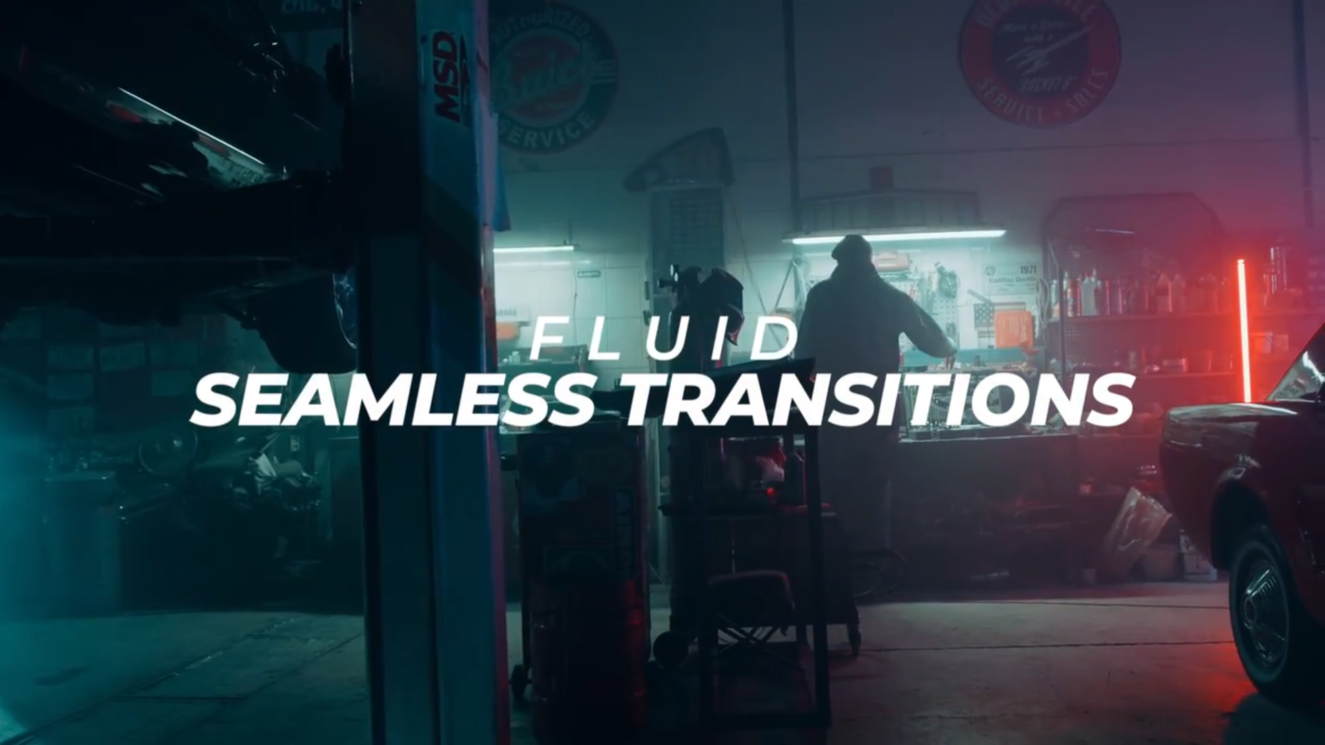 Fluid Seamless Transitions