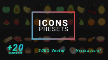 Icons Presets - Fruits And Foods