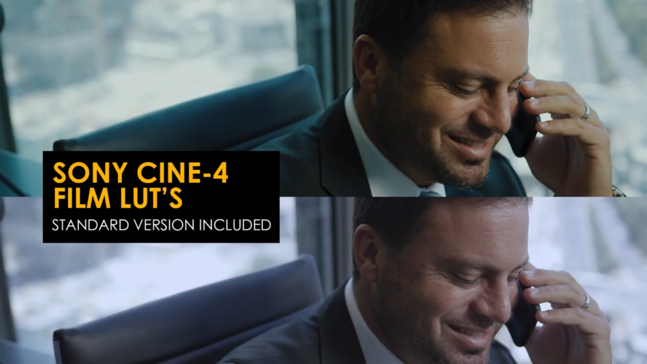 Sony Cine-4 Film And Standard Luts