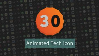 30 Animated Tech Icons