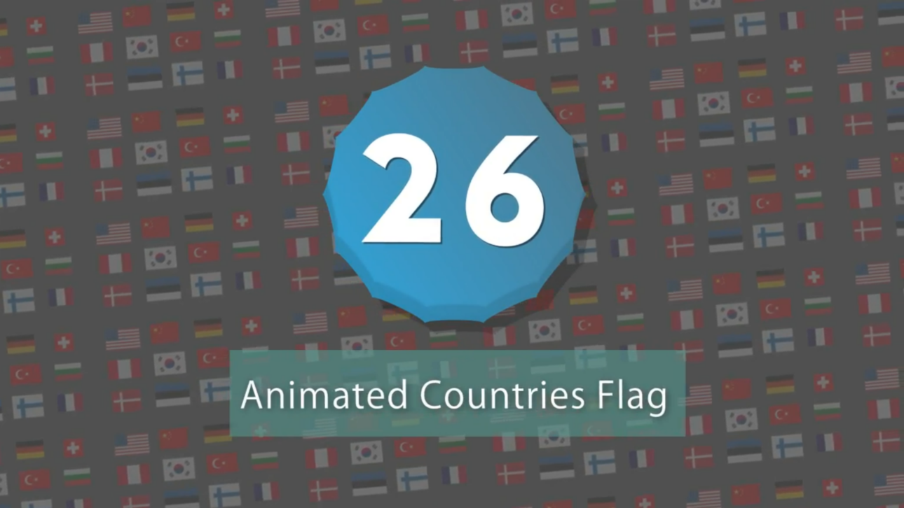 Infographics: 26 Countries Flag V1