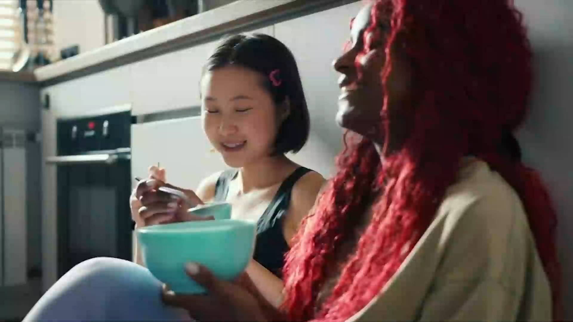 Friends Eating CornflakesFood