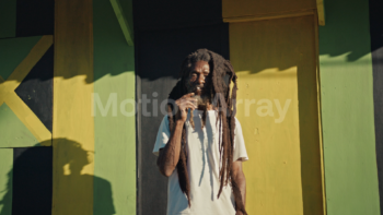 Man Smoking In Jamaica