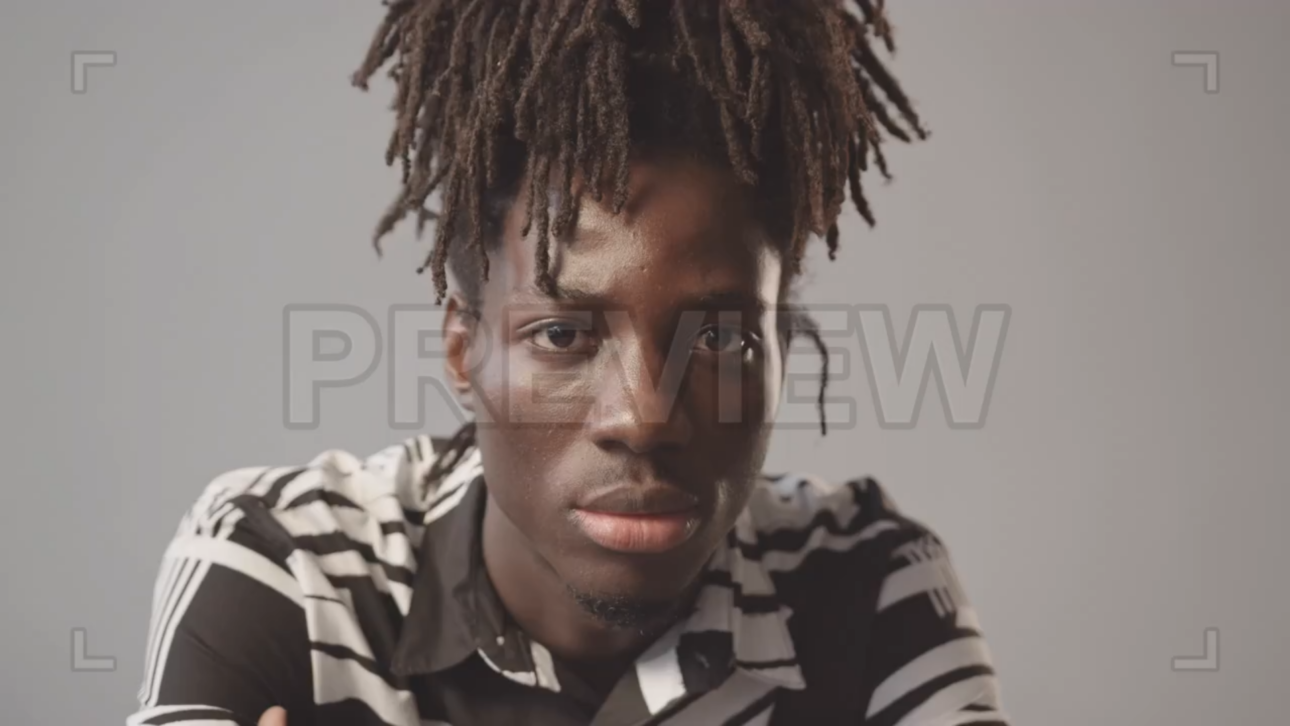 Portrait Of A Serious Woman