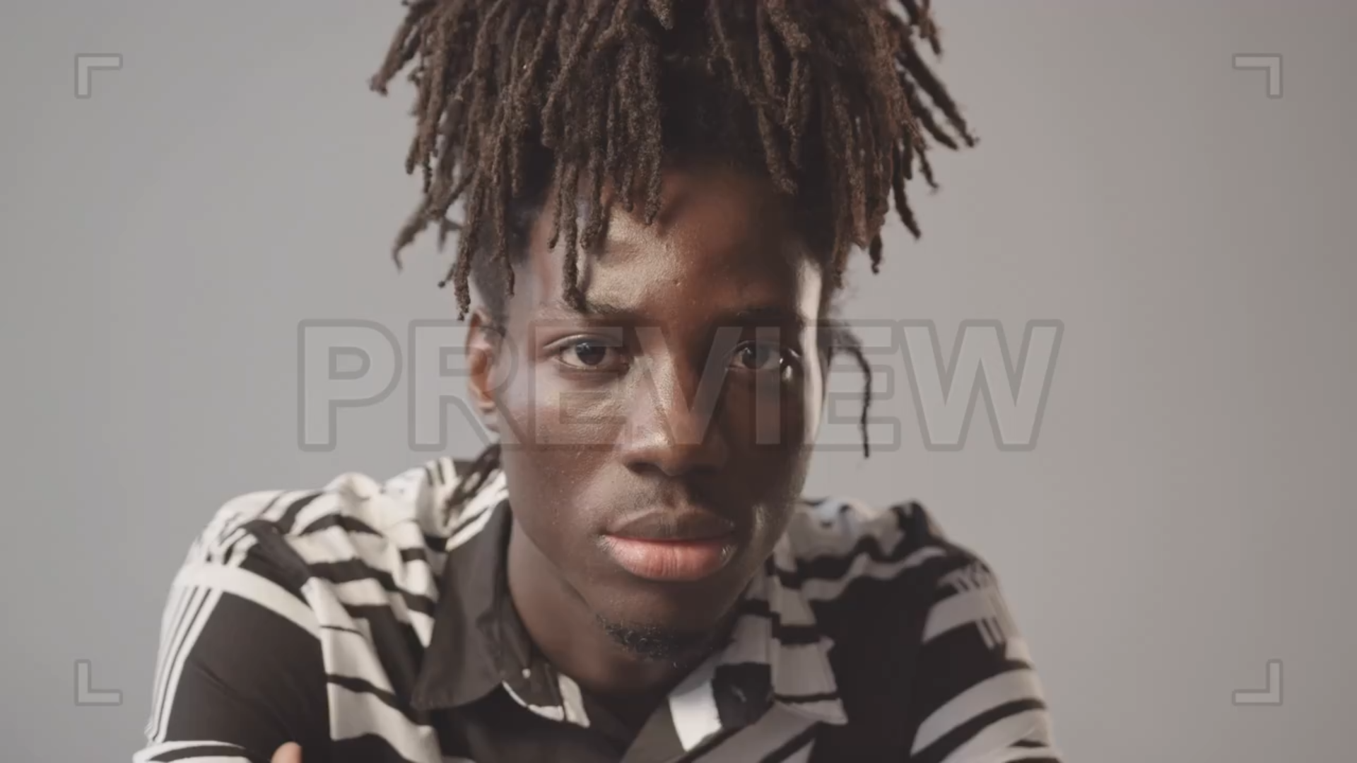 Portrait Of A Serious Woman