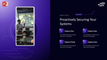 شريحة1 تخطيط شريحة محتوى وصورة مع ثيم لوني