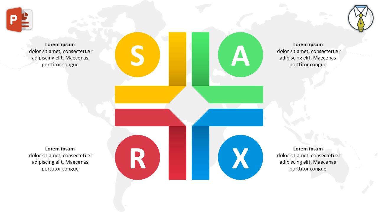 الصورة المصغرة انفوجرافيك أربع خيارات